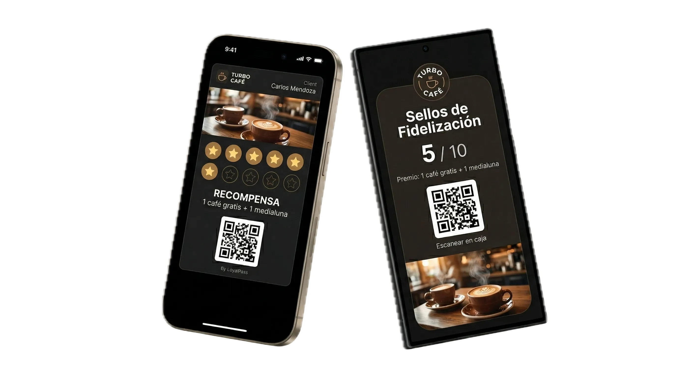 Tarjeta de fidelización digital LoyalPass en Apple Wallet y Google Wallet