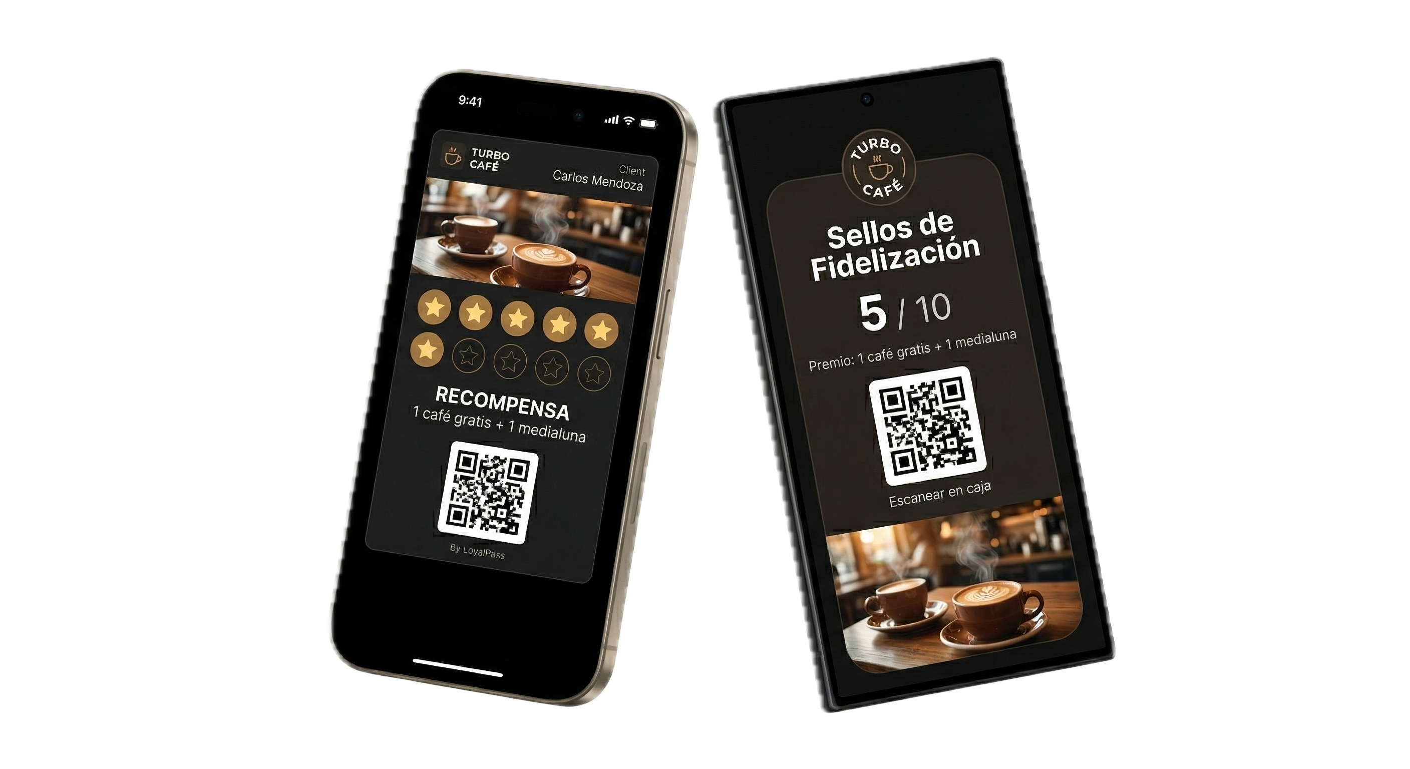 Tarjeta de fidelización digital LoyalPass en Apple Wallet y Google Wallet
